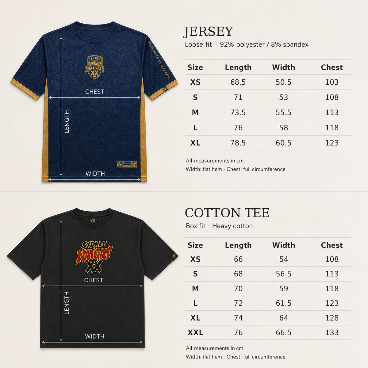 NATGAT XX Shirt Bundle (Free Hat & Pin)