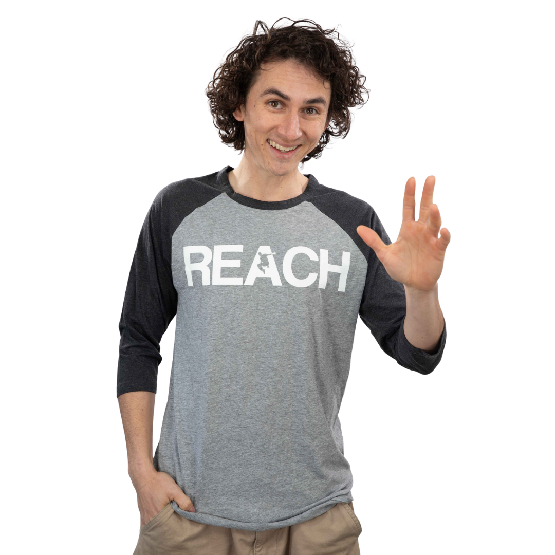 Reach Escape - 3/4 Grey Shirt
